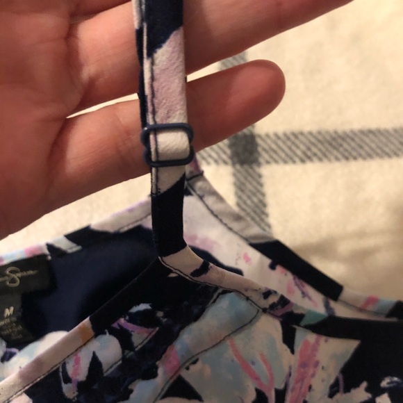 Jessica Simpson floral spaghetti strap blouse - Picture 3 of 5